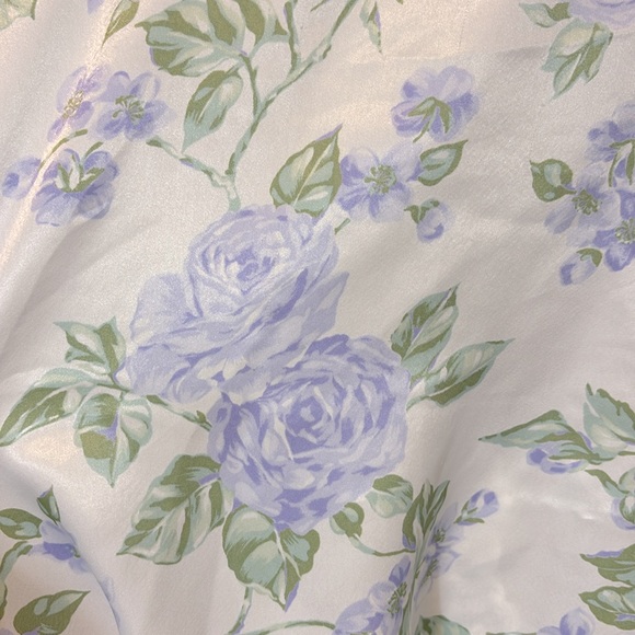 Tiffany Blue Rose Lingerie Gown - Picture 5 of 5